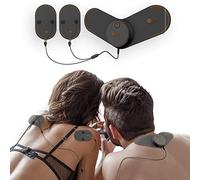 Portátil pequeño masajeador de espalda y cuello inteligente masajeador de pies con masaje de hoja herbaria masaje de amasamiento profundo para cuello, espalda, hombro, uso en viaje, casa, coche, oficina - aplicación de supervivencia