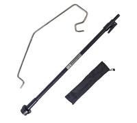 Portátil plegable Camping linterna - Soporte de acero inoxidable | Telescopic, durable stainless steel lantern stand. Fácil configuración para acampar, noche de peces, y iluminación exterior