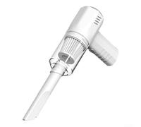 Portátil tipo C recargable para mini aspiradora de mano con luz LED y potencia de succión de 13000pa para coches, hogares y mascotas (A)