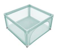 Portátil y Seguro para Niños,Parque Infantil Bebe, Pequeño Parque De Juegos Bebé Para Apartmento, Con Malla Transpirable en Los Cuatro Lados y Ventosas-120 * 120 * 66cm-verde oscuro
