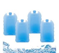 Portátiles Bolsas Hielo Para Neveras, 4PCS Bloques Hielo Reutilizables Congeladores, Larga Duración Bloques Hielos Neveras Portátiles Cajas De Cristals, Mini Bloque Hielos Congelador Lonchera Bolsas