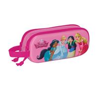 Portatodo Doble 3D Princesas Disney 21 x 8 x 6 cm.
