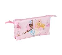 Portatodo Escolar BARBIE Ballet, Triple Acordeón