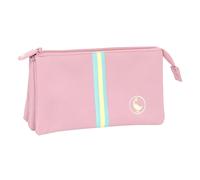 Safta Portatodo Triple EL Ganso Basics – Estuche infantil, resistente y versátil, 22x3x12 cm
