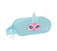 Safta FURBY - Portatodo Doble Niño, Estuche Infantil, Estuche Niño, Ideal para Niños en Edad Escolar, Cómodo y Versátil, Calidad y Resistencia, 21x6x8 cm