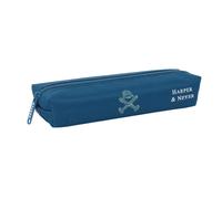 Portatodo Escolar HARPER & NEYER Preppy Navy, Rectángular Goma Elástica