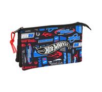 Portatodo Escolar HOT WHEELS 2025, Triple Acordeón