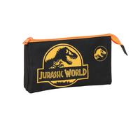 Portatodo Escolar JURASSIC WORLD, Triple Acordeón