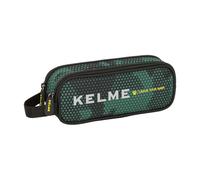 Kelme Camo - Portatodo Doble Niño, Estuche Infantil, Estuche Niño, Ideal para Niños en Edad Escolar, Cómodo y Versátil, Calidad y Resistencia, 21x6x8 cm