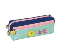 Safta Portatodo Triple Pequeño Mr. Wonderful Estrella – Estuche infantil 22x6x8.5 cm