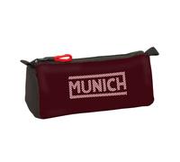 Safta Munich Vulcan - Portatodo con Cremallera y Compartimiento, Estuche Infantil, Estuche Niño, Ideal para Niños en Edad Escolar, Cómodo y Versátil, Calidad y Resistencia, 21x7x8 cm