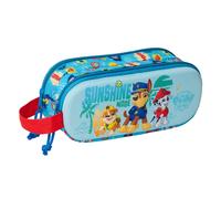 Portatodo Escolar PATRULLA CANINA 3D, Doble Cremallera