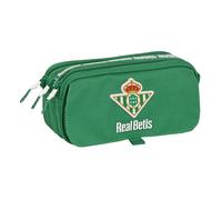 Portatodo Escolar REAL BETIS BALOMPIÉ, Triple Cremallera Grande Adaptable