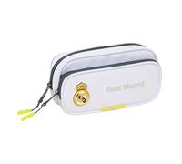 Portatodo Escolar REAL MADRID 1ª Equip. 2025/26, Bolsillo Frontal