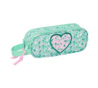 Safta CUORE - Portatodo Doble Niño, Estuche Infantil, Estuche Niño, Ideal para Niños en Edad Escolar, Cómodo y Versátil, Calidad y Resistencia, 21x6x8 cm