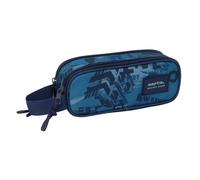 Safta New Edition - Portatodo Doble Niño, Estuche Infantil, Estuche Niño, Ideal para Niños en Edad Escolar, Cómodo y Versátil, Calidad y Resistencia, 21x6x8 cm
