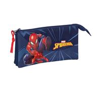 Portatodo Escolar SPIDER-MAN Blue City, Triple Acordeón
