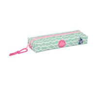 Stitch Ice Cream - Portatodo Rectangular Niño, Estuche Infantil, Estuche Niño, Ideal para Niños en Edad Escolar, Cómodo y Versátil, Calidad y Resistencia, 22x7x40 cm