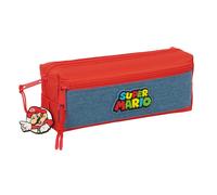 Portatodo Escolar SUPER MARIO BROS Iconic, Triple Pequeño