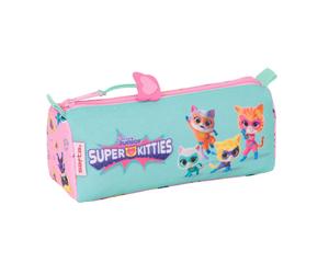 Portatodo Escolar SUPERKITTIES, Sencillo Cremallera
