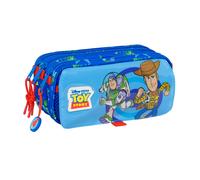 Portatodo Escolar TOY STORY Good Vibes, Triple Cremallera Grande Adaptable