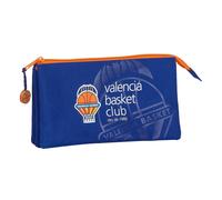 SAFTA- Valencia Basket Portatodo, Color Azul/Naranja, 320x150x420 mm (M744)