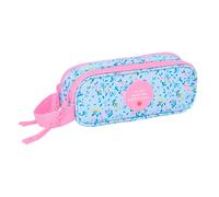 Safta Portatodo doble VMB PARAÍSO – Estuche infantil cómodo, versátil y resistente 21x6x8 cm