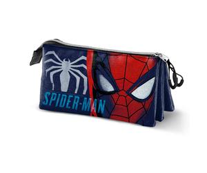 Portatodo Gaze Spiderman Marvel triple - 11 × 23 × 8 cm
