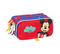 Portatodo Good Day Mickey Disney triple - 11 × 23 × 10 cm