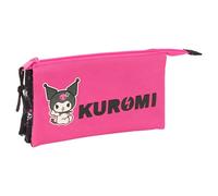 Portatodo Kuromi Hello Kitty triple - 22 × 3 × 12 cm