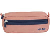 MILAN Portatodo Serie 1918 rectangular 2 cremalleras Rosa