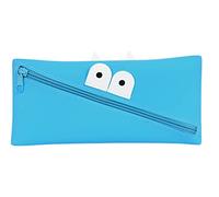 PORTATODO SILICONA SAFTA CARITAS "AZUL CLARO"