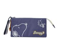 CYPBRANDS-Snoopy, Estuche, Portatodo, Material Escolar, Producto Oficial