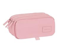 Safta Portatodo triple Big Basic Rosa