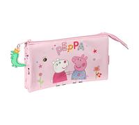 Portatodo Escolar PEPPA PIG Having Fun, Triple Acordeón