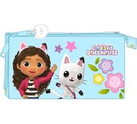 Portatodo Doble Gabby's Dollhouse Azul 22 x 12 x 3 cm
