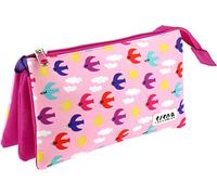 Portatodo triple Pájaros Elena Corredoira