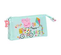 PORTATODO TRIPLE PEPPA PIG "COSY CORNER"