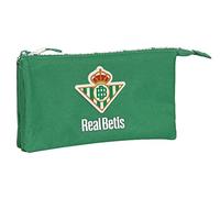 Portatodo Doble Real Betis Balompié Verde 22 x 12 x 3 cm