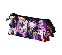 Disney – Estuche para lápices – Villains Evil-Triple – Multicolor, 23 x 11 cm