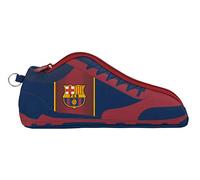 Portatodo Zapatilla Escolar F.C. Barcelona 1ª Equipación 20/21, 240x20x100mm, azul marino/granate