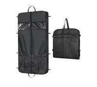Portatrajes Hombre Viaje Bolsa for guardar ropa con bolsillos, funda de refuerzo de 4,2", resistente al polvo, correas ajustables, protector de viaje