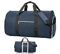 portatrajes para Viajes, portatrajes con Correa para el Hombro - Bolsas de Lona Plegables de Gran Capacidad | La Bolsa de Asas de Nylon con Cremallera para Ropa Casual, Trajes, Bolsa de Vuelo