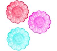 Portauova - Set Di Vassoi Portauova | Vassoio Per Uova Alla Diavola Di Pasqua | 3 Pezzi Per Piatti Da Portata, Organizer Per Frigorifero, Ristorante, Tavolo Da Pranzo, Da Cucina