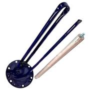 Portavainas Termo Anodo Compatible con Edesa Compatible con Fagor Brida 165x440 6 Tornillos