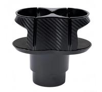 Portavasos 2 en 1 para coche con mecanismo de expansión giratorio que ofrece un ajuste seguro para varios tamaños de bebidas, desde latas hasta tazas de viaje grandes