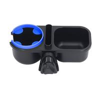 Portavasos 3 en 1 para Cochecito, Bandeja Universal para Refrigerios para Cochecito, Fijación Firme, Evita Resbalones, Fácil Instalación, Gran Espacio para Carrito de Compras