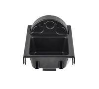 Portavasos Coche Compatible Con Para Serie 3 E46 1998-2006 Car Center Console Water Cup Holder Beverage Bottle Holder Coin Tray OEM：51168217953(Black Storage Box)
