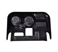 Portavasos consola central negro mate para Dodge Ram 1500/2500/3500 | 2003-2012, ABS, no deportivo 2006-2009, no Laramie 2010-2012, para termos/vasos