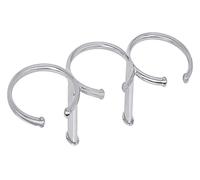 Portavasos De Acero Inoxidable, Portavasos For Autocaravana Marina, Portavasos For Yate, Portavasos For Exteriores, Portavasos Multiusos Durabilidad(Three rings)